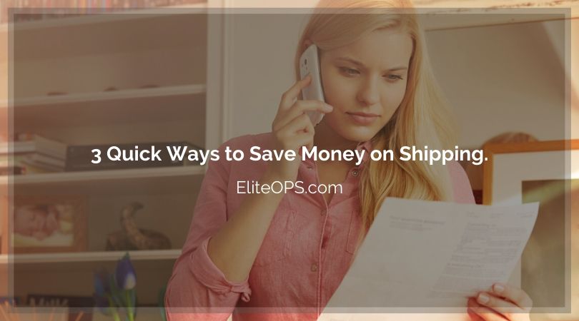 3 Quick Ways to Save Money on Shipping.